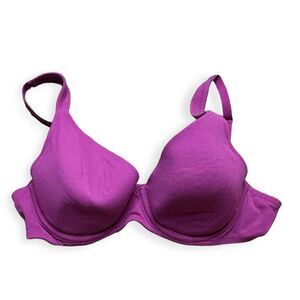 VICTORIA’S SECRET Women’s Body By Victoria Purple Full Coverage Push-Up T-shirt